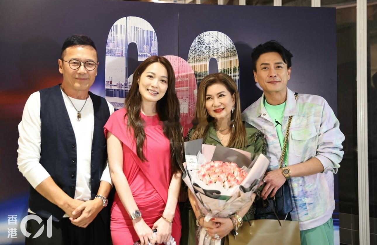 TVB高层乐易玲66岁生日，餐厅包场举行庆祝派对。​​​