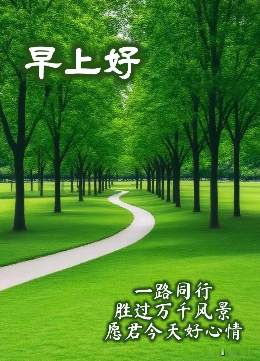 新晨新气象，所求皆如愿，所行皆坦途，早安吉祥。