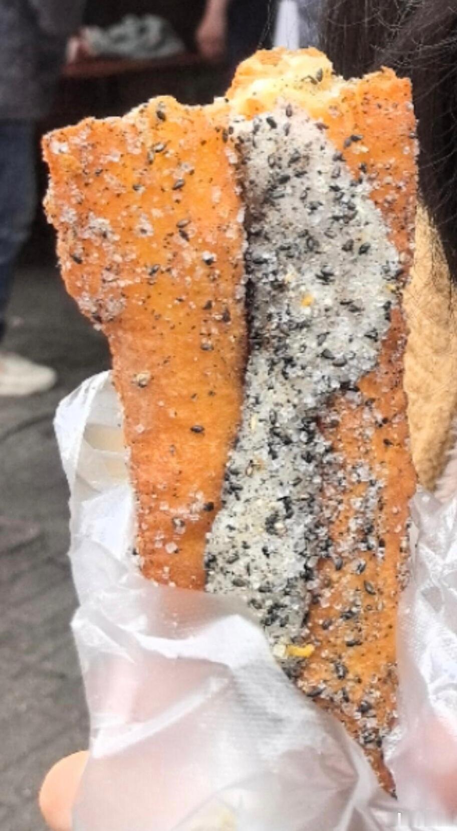 肉片滑蛋+脆糍糕，你吃过这样的早餐搭配吗？