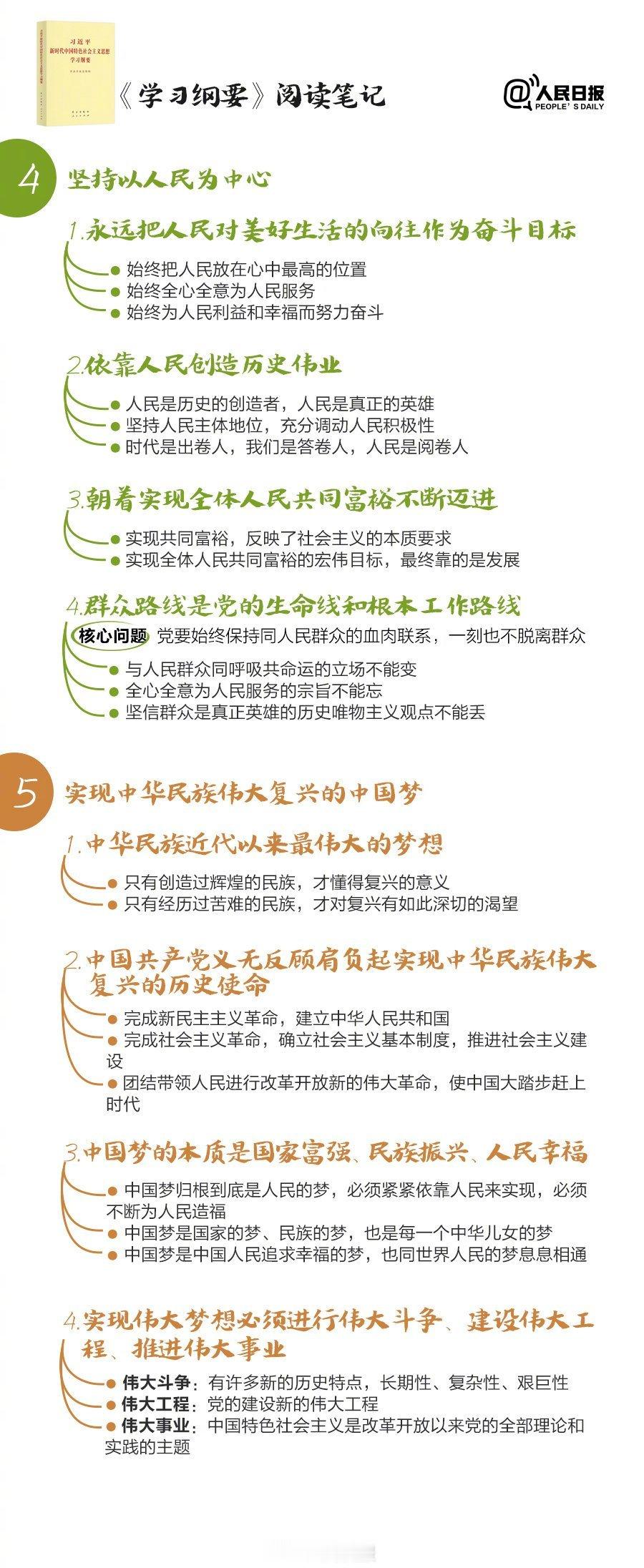 全是国考时政热点关键词，收好这份《学习纲要》阅读笔记！公务员考试国考、省考都用得