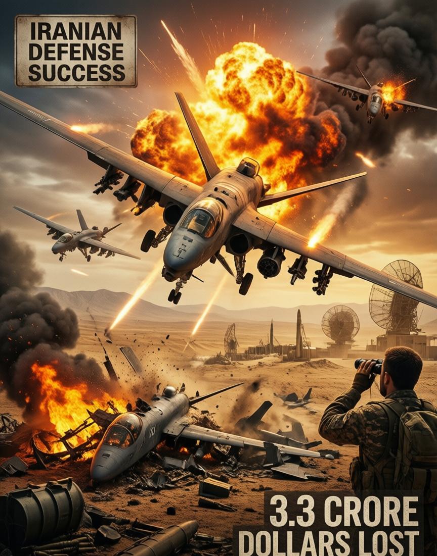 11架MQ-9“死神”无人机，价值3.3亿美元，就这么没了。美国哥伦比亚广播