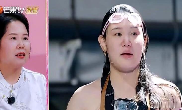练了那么久美人鱼临上场却被教练按在替补席，张家齐没哭没闹直接点头，她说了一句大实