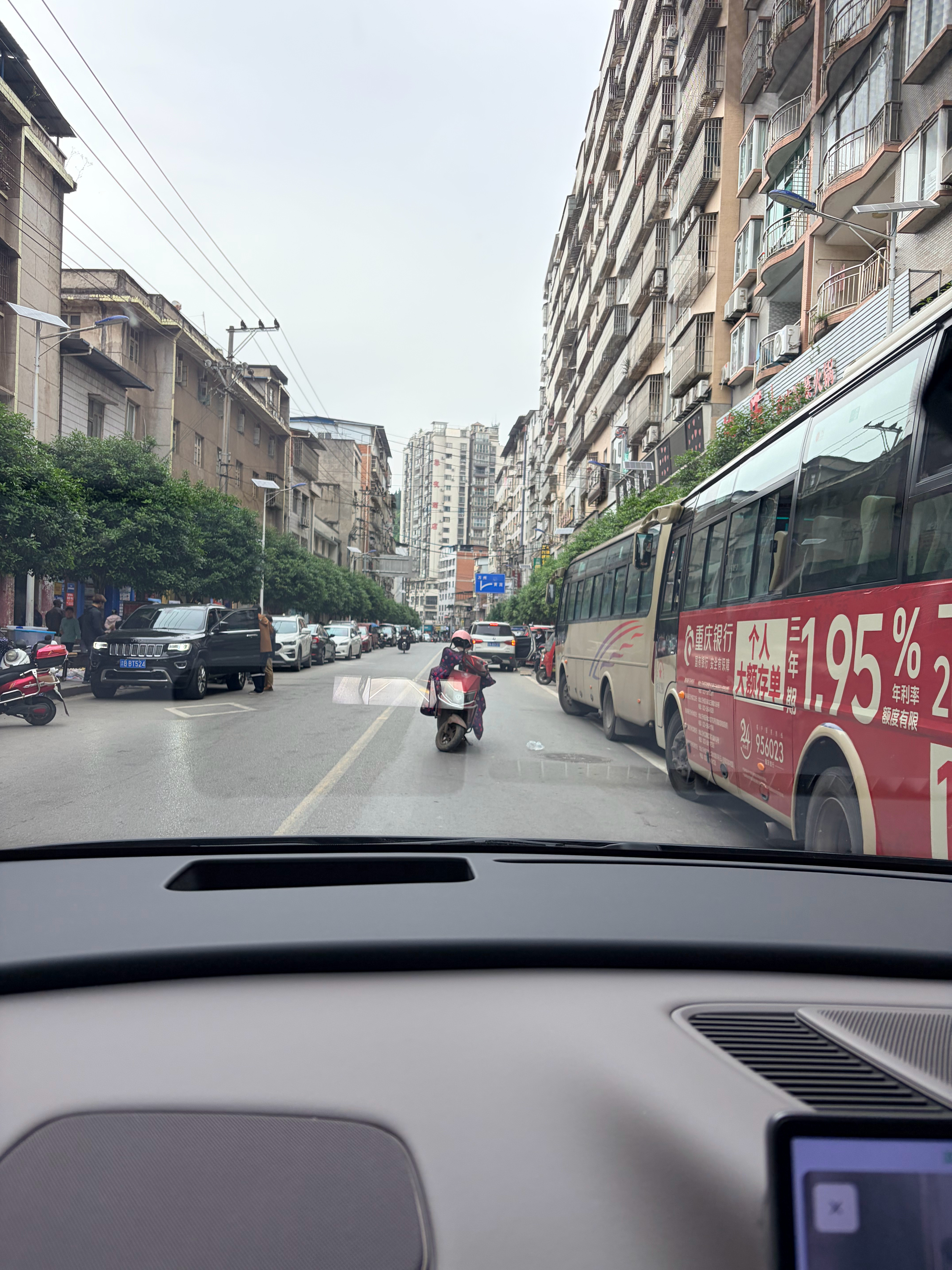 要说停车奔放，那还得是镇上这些大神。