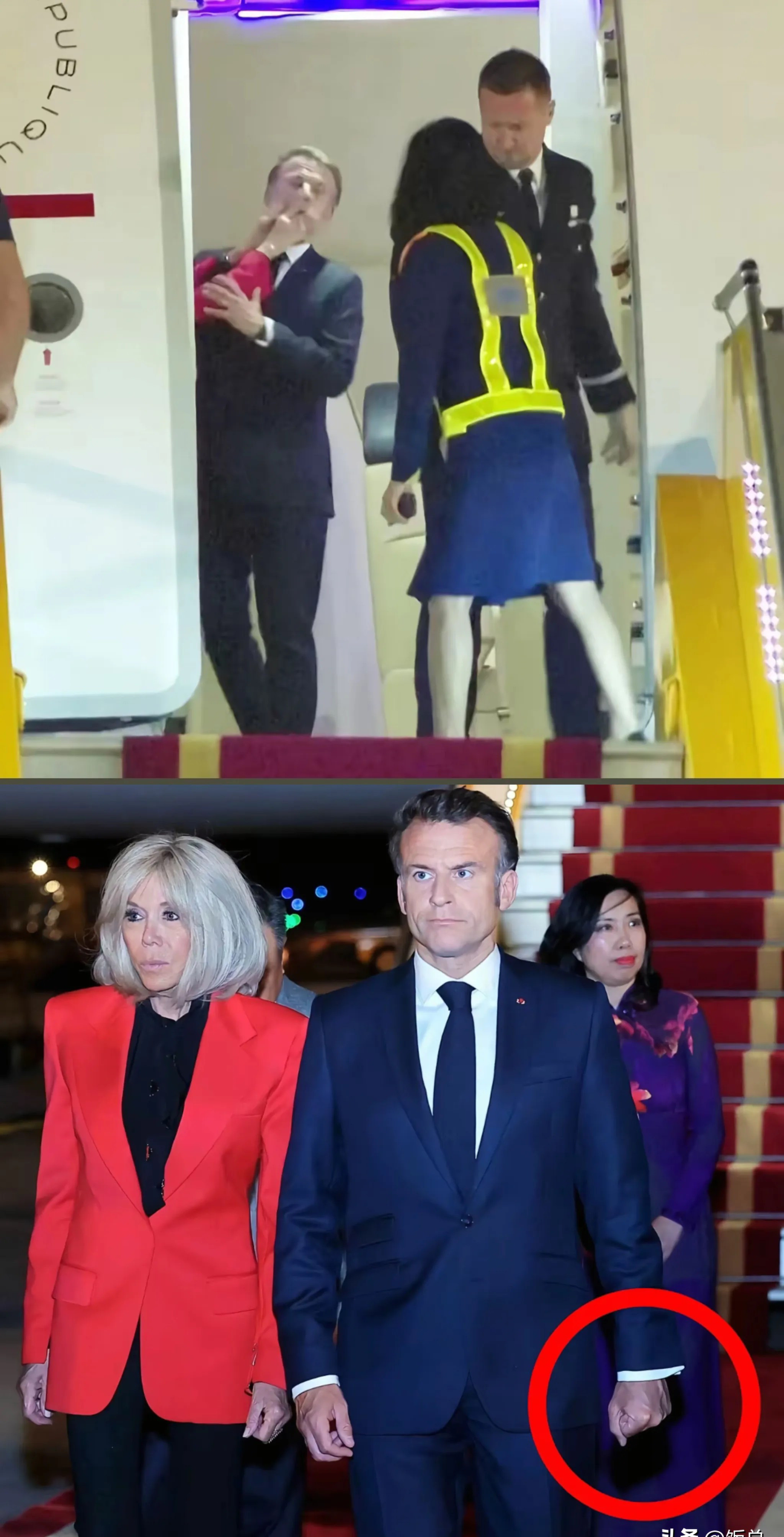 马克龙在家里也得听老婆的---*