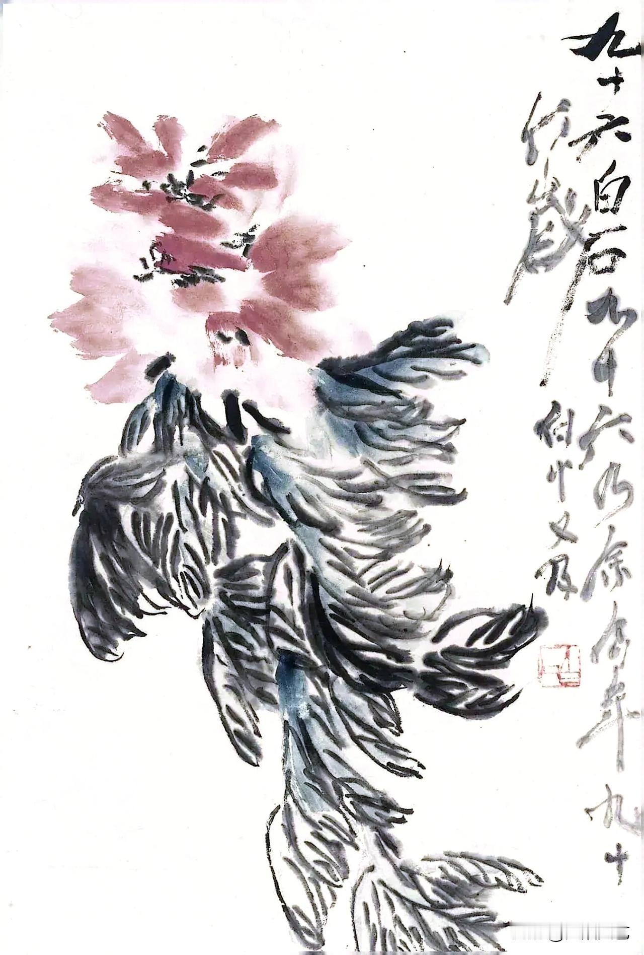 齐白石花鸟作品“源于生活、高于生活”徐悲鸿花鸟作品“中西方绘画语言的结合典范