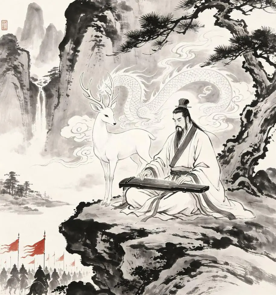 历史历史人物手绘