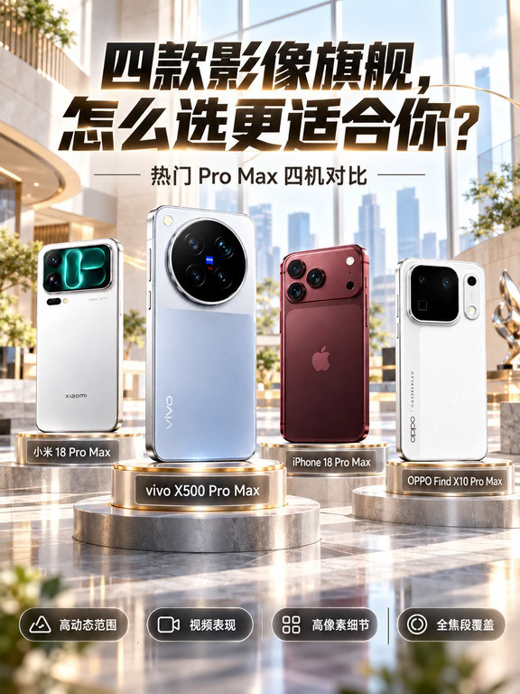 四款ProMax影像怎么选？要看使用场景