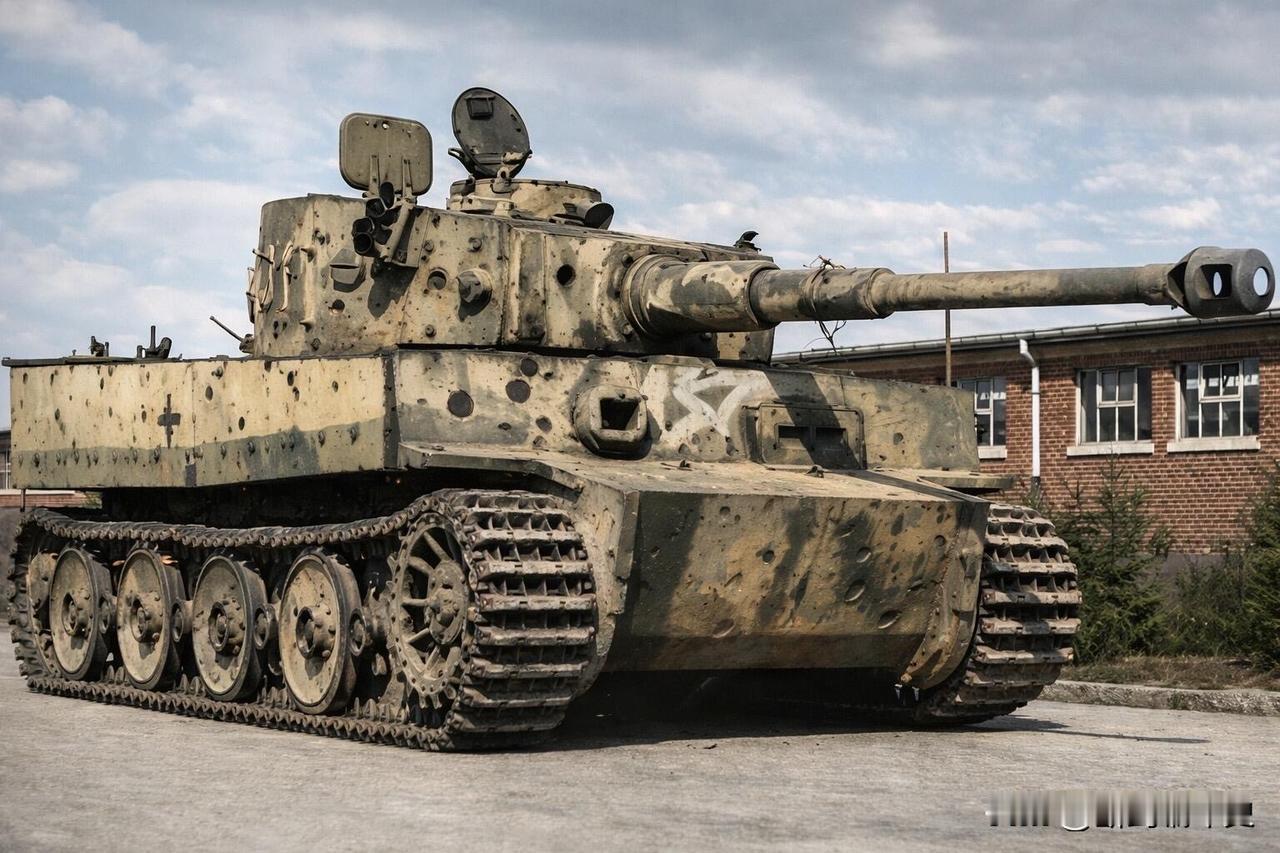 图1为第503重型坦克营的一辆编号为231的“虎”式I型坦克，拍摄于1943年第