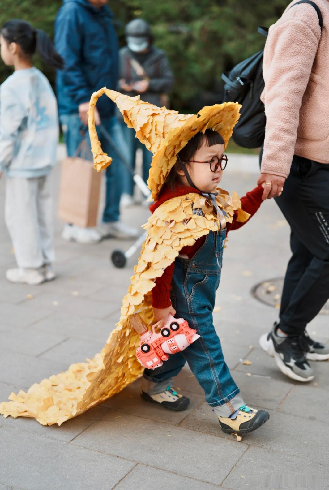 最近有个词儿特别火——“银杏叶主理人”。啥意思呢？就是有人专门收集银杏叶，做成各