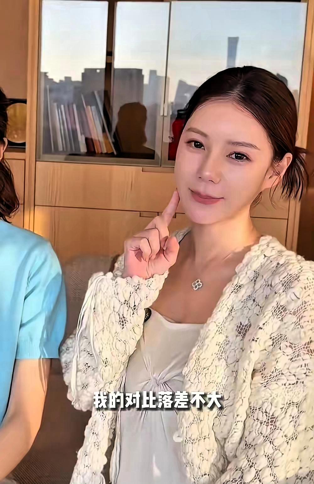 马筱梅怀孕，晚期了，引人注意，颜值提升了，还有孕期反应，大家都在议论，她自己说，