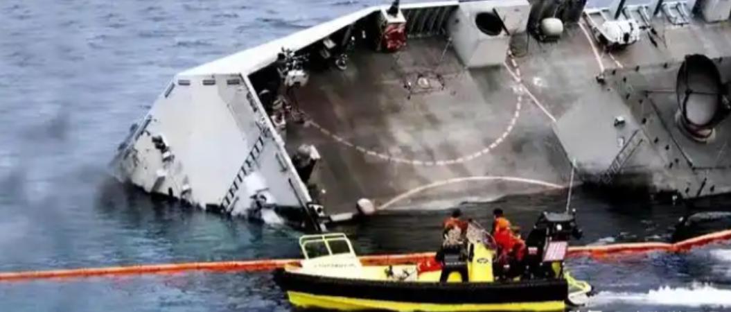 1993年，中国科考船遭“银角号”暴力撞击，拦腰折断沉入大海，船内的107名科考