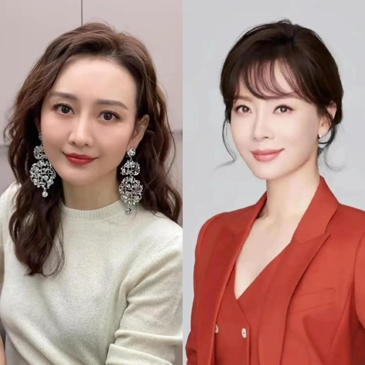 替网友问男同胞们一个问题，左边王鸥，右边陈数，在两个女明星之间选一个当老婆，