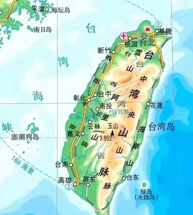 海南岛与台湾岛对比从面积来台湾岛面积为3.6万平方公里，海南岛面积为3.4万平