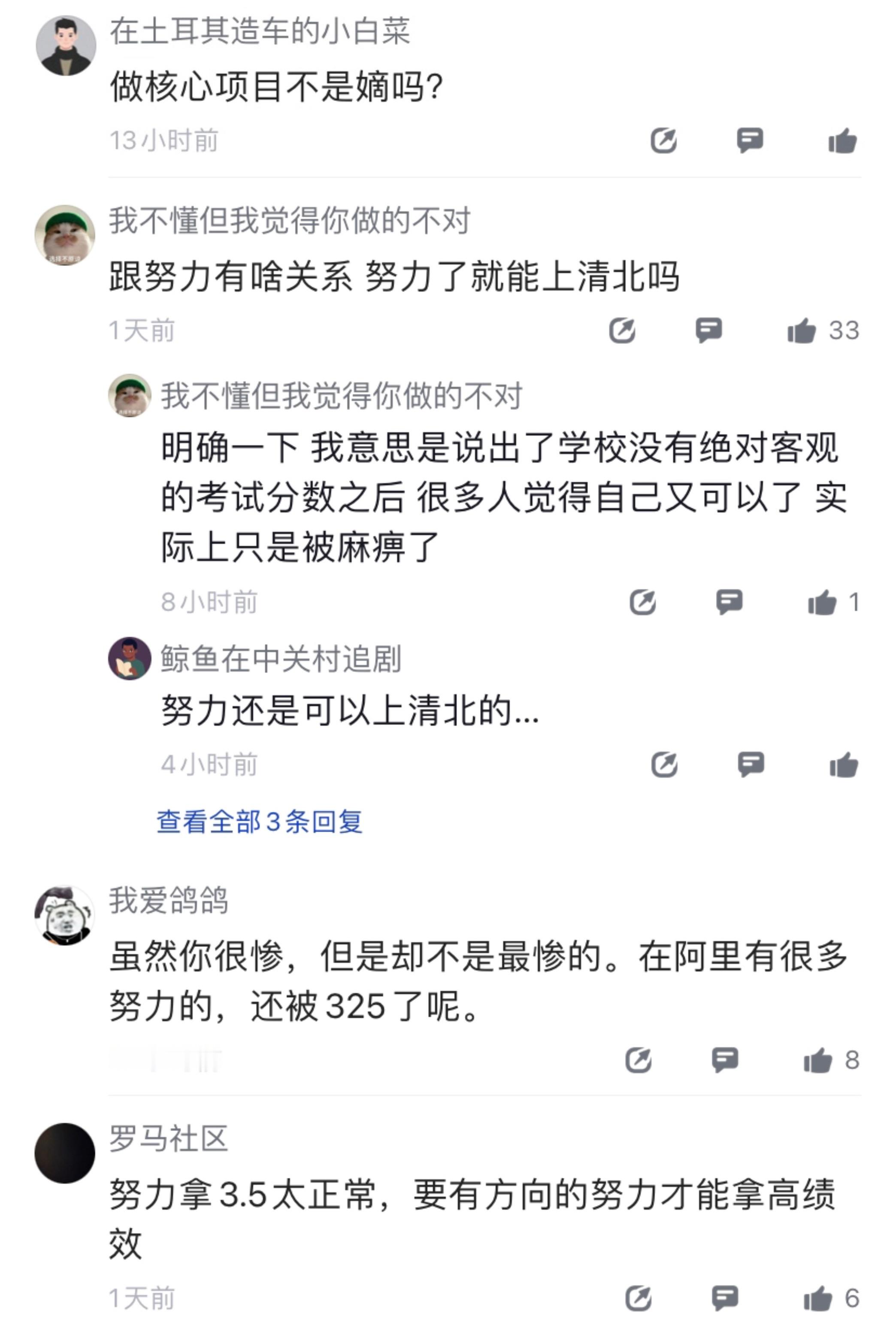 阿里员工有点懵，第一次因为绩效而难受的一宿没睡。身为技术一号位，干的也是最核心的
