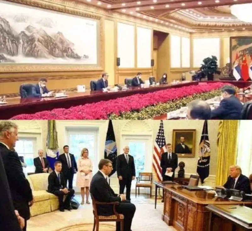 塞尔维亚总统武契奇如约踏上俄罗斯的土地，打脸西方媒体和乌粉。武契奇因健康问题中