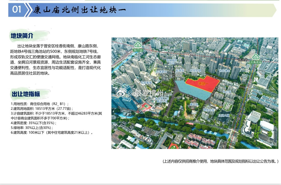 福州城区6月底出让地块详细资料这场土拍将是上半年福州土拍压轴的“重头戏”