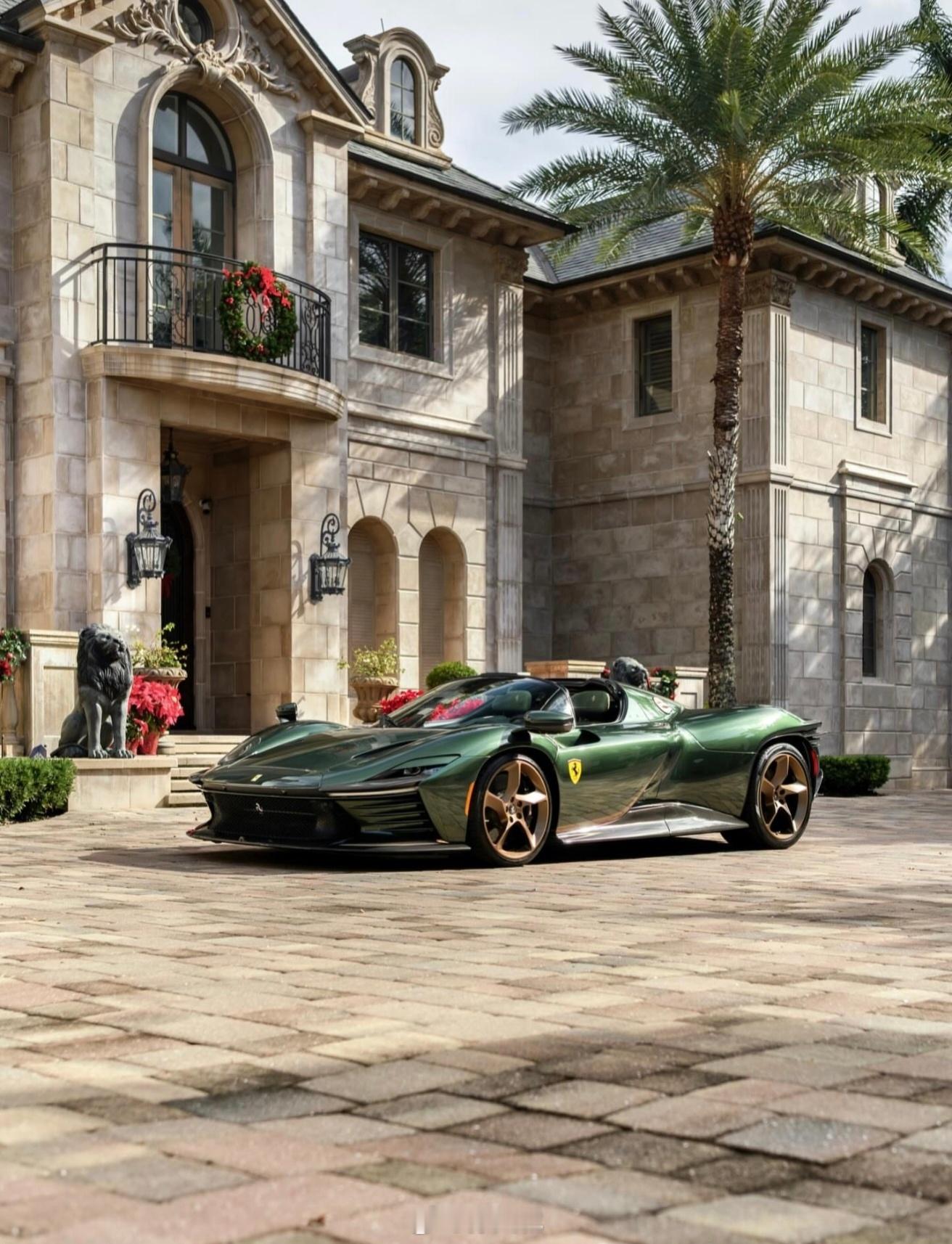 跑车大v聊车汽车美图朋友们最喜欢什么颜色的法拉利？