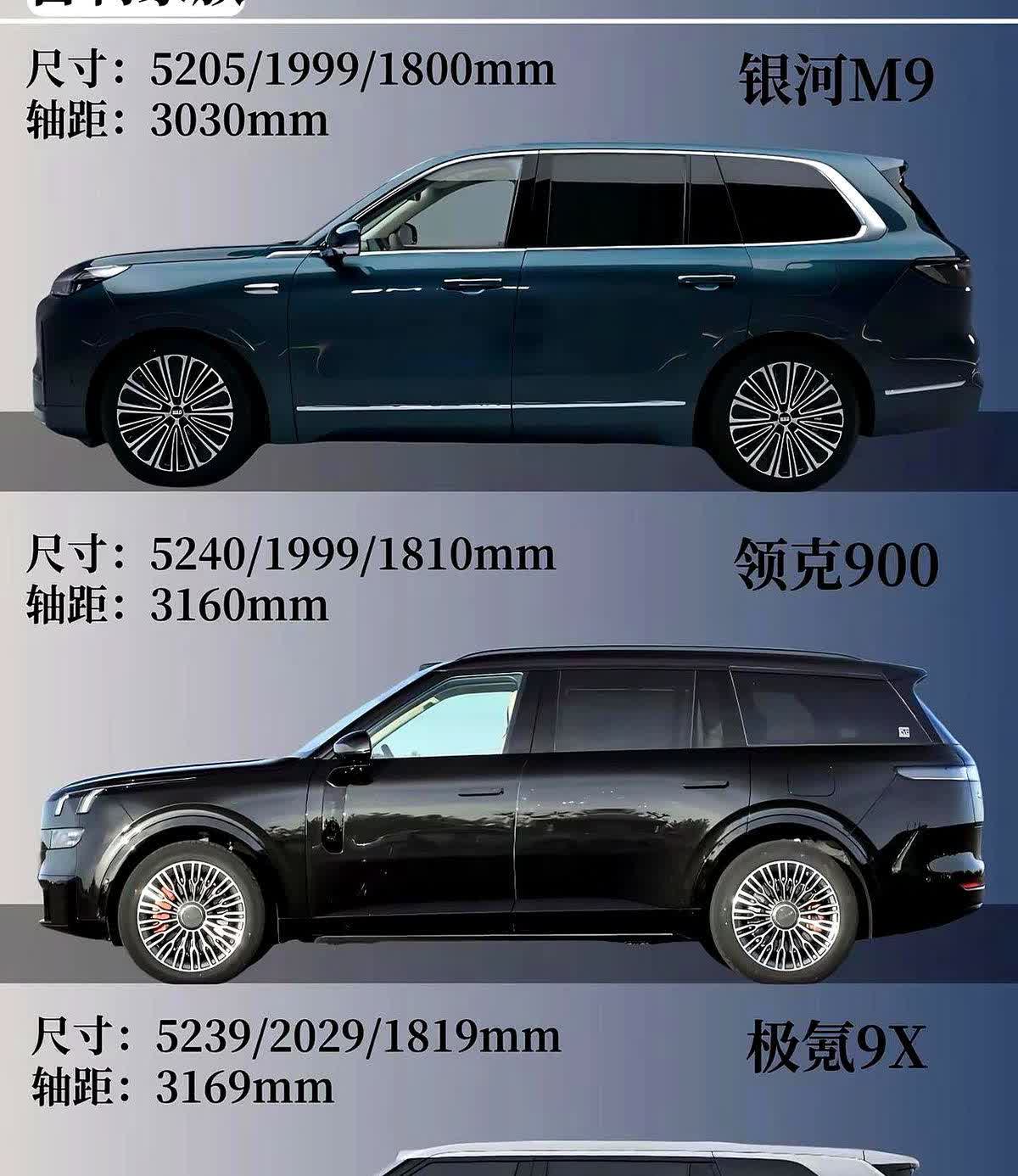 吉利把银河M9、领克900、极氪9X一次性抬上桌，就是告诉市场：我要在40万以上