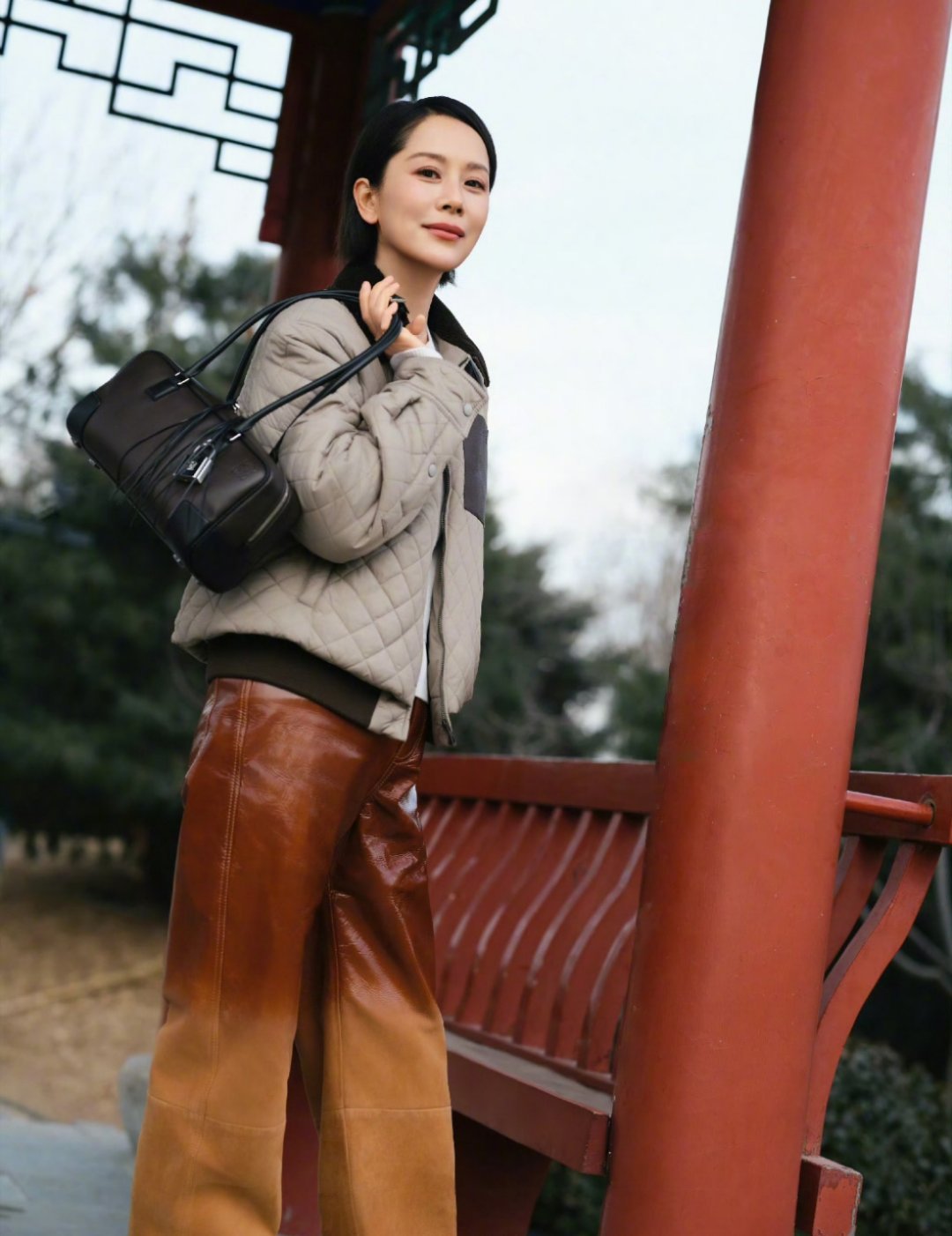 海清的状态看起来是真的很不错呀！气质一级棒！