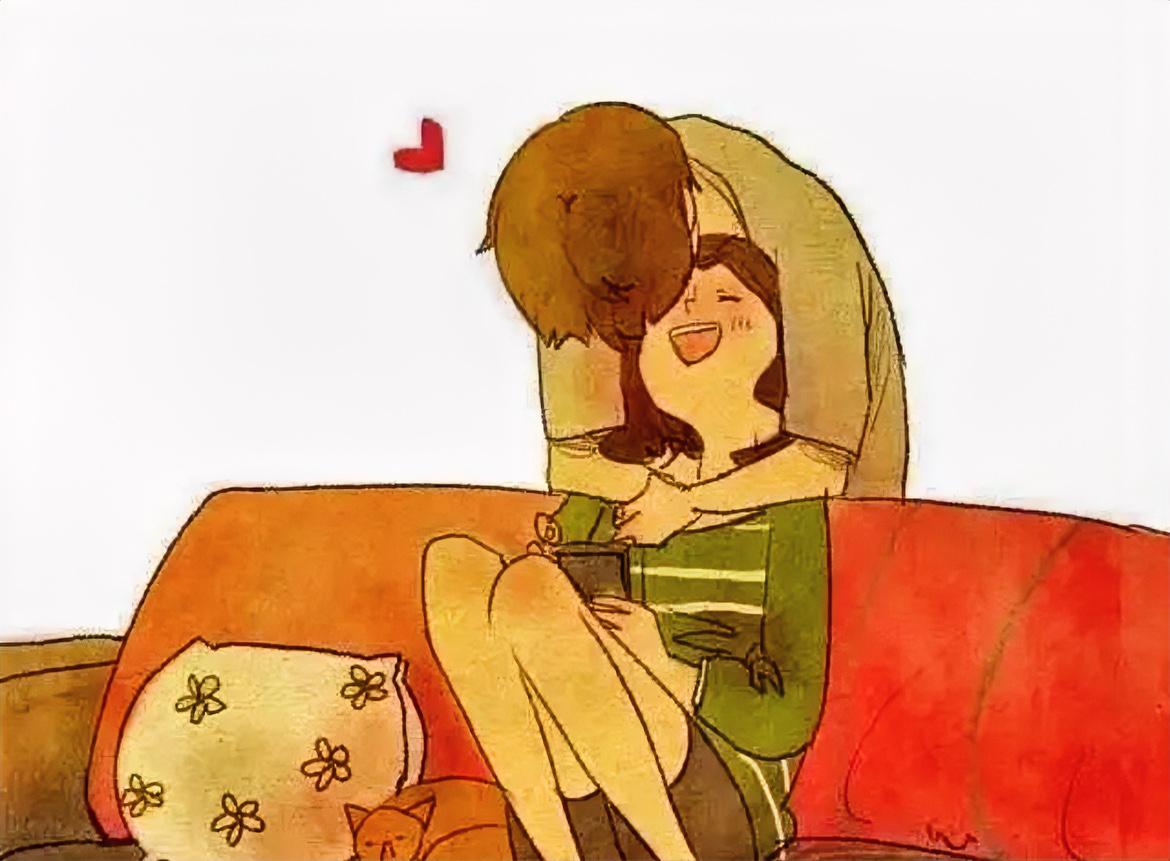 男人真心爱一个女人，不仅会让她变成自己早起的动力和晚归的意义，还会为了家庭放弃很