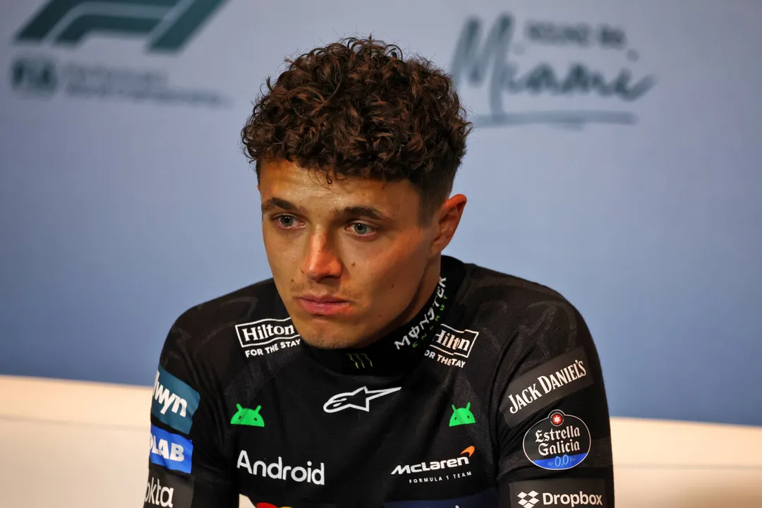 诺里斯再谈1号弯失误“相当尴尬”, 直言失利是由于缺乏速度