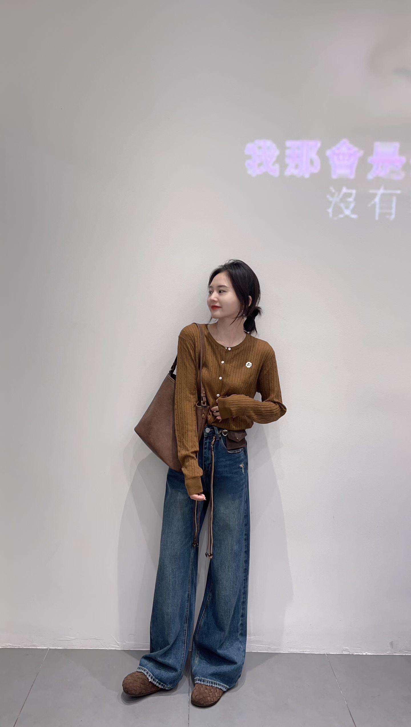 韩范穿搭 简约穿搭 慵懒风穿搭 今日穿搭look 小个子秋冬穿搭