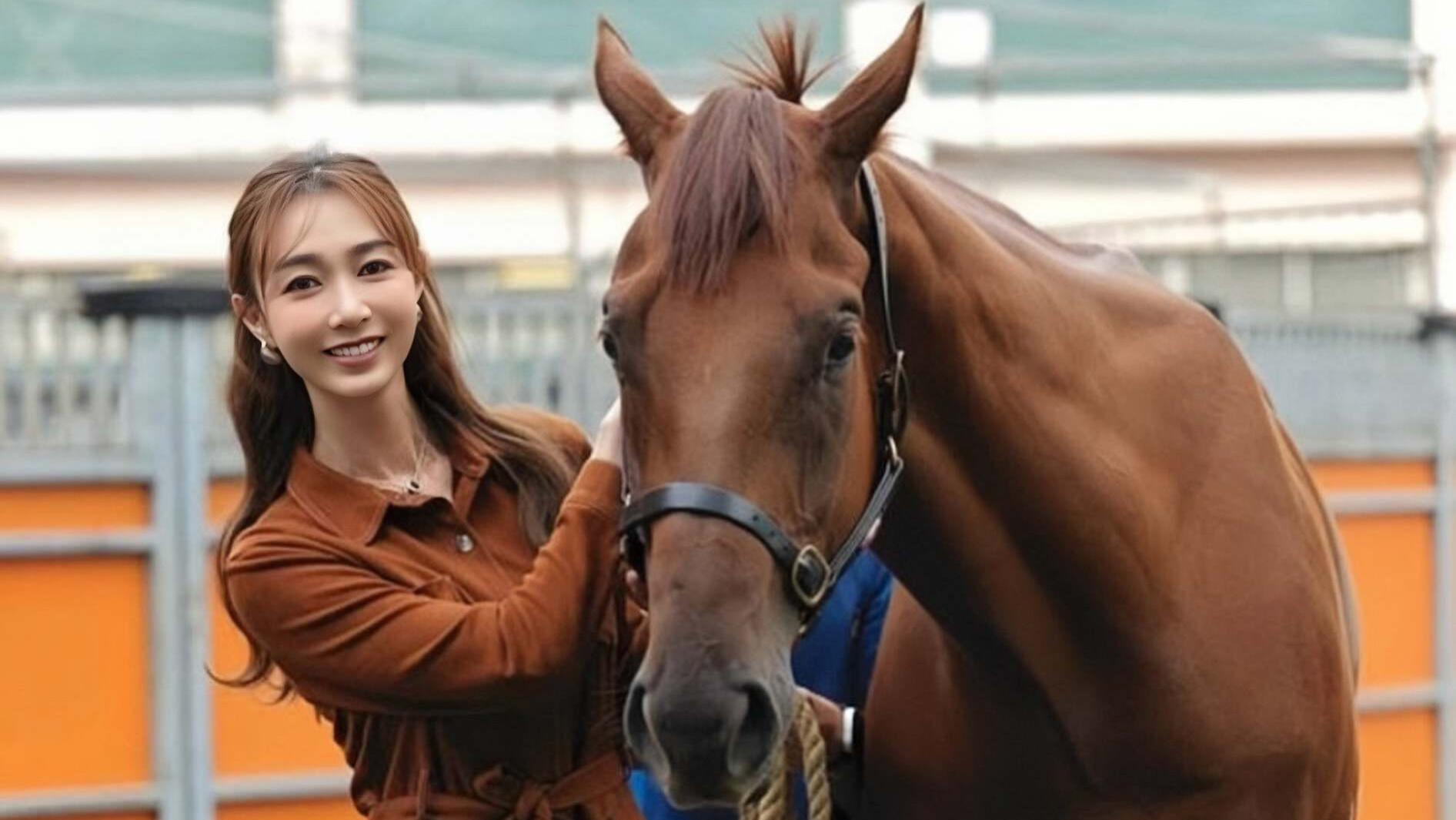 恭喜! TVB知名女星突然富贵成马主, 爱驹拉头马获254万港币奖金