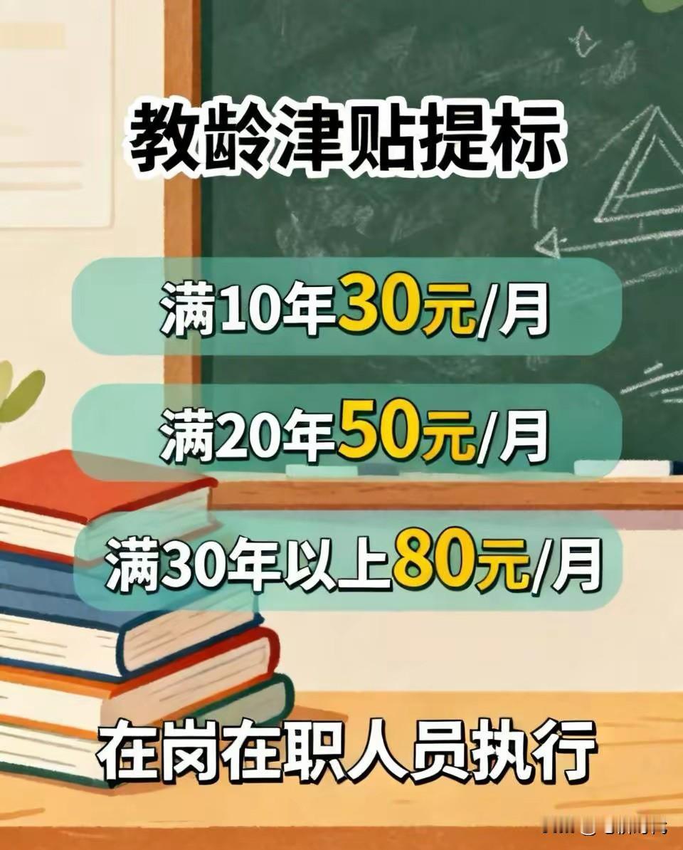 一线教师苦盼了41年，终于等到这个消息，教龄津贴要提标，这一群人最不该被遗忘！他