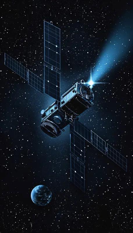 美企公布32公里外“太空偷拍”照，中国雷达卫星遭高清抵近监视一张拍摄距离仅3