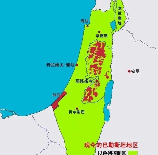 几十年了，法塔赫控制的土地逐渐被以色列蚕食，再过几年就会被完全吞并，加沙地带的哈