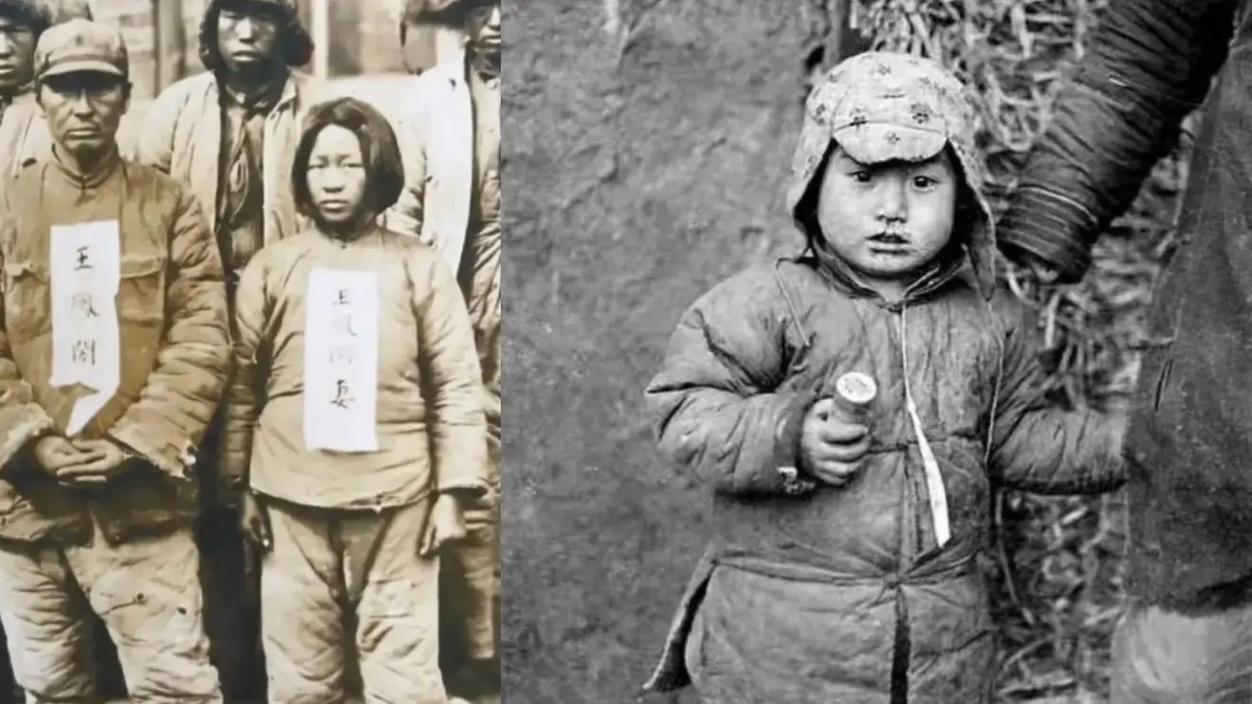 1937年，日军抓捕了一家三口，撬不开大人的嘴，便诱哄4岁的小孩子，说要给他糖果