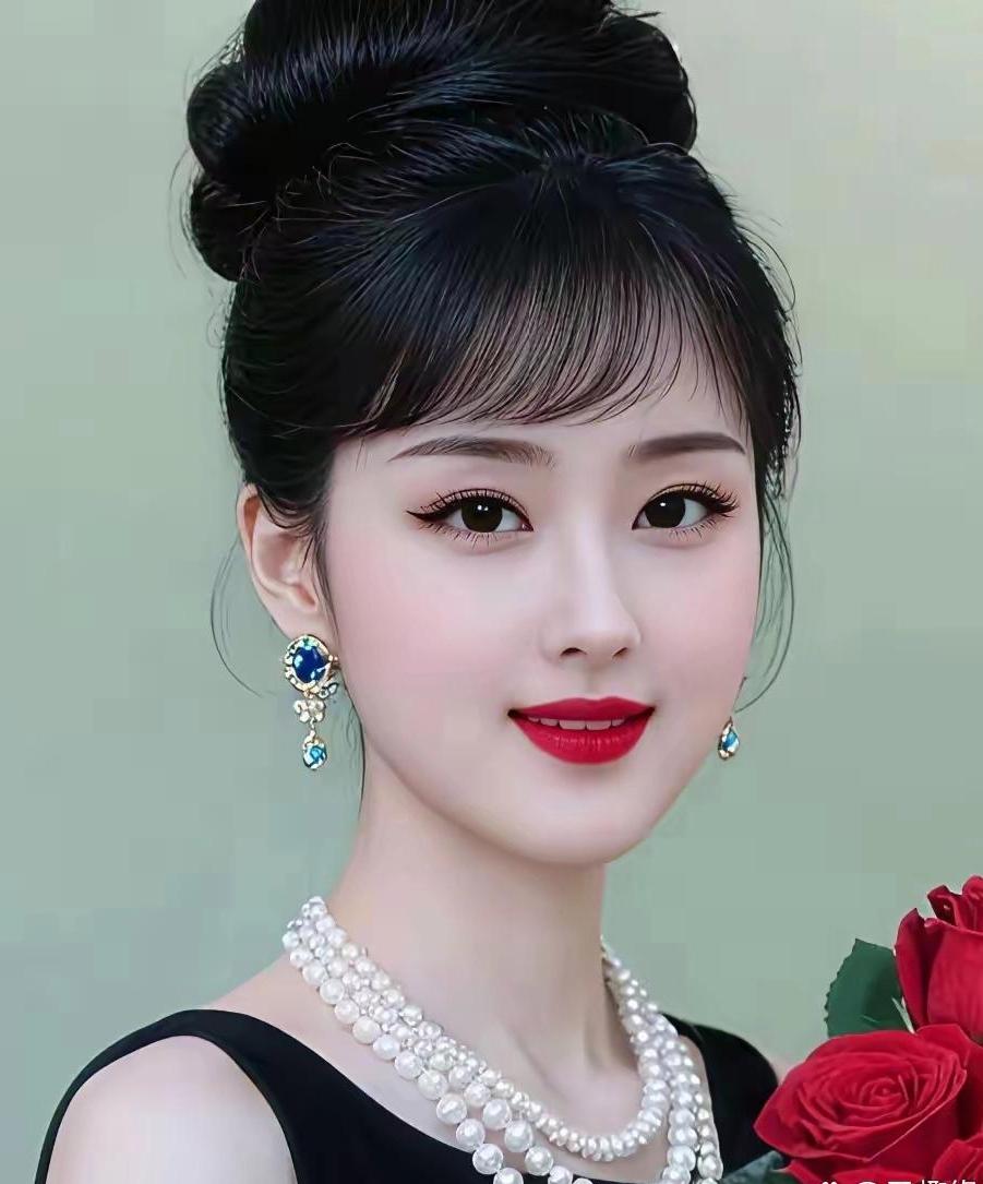 美女穿啥都好看。