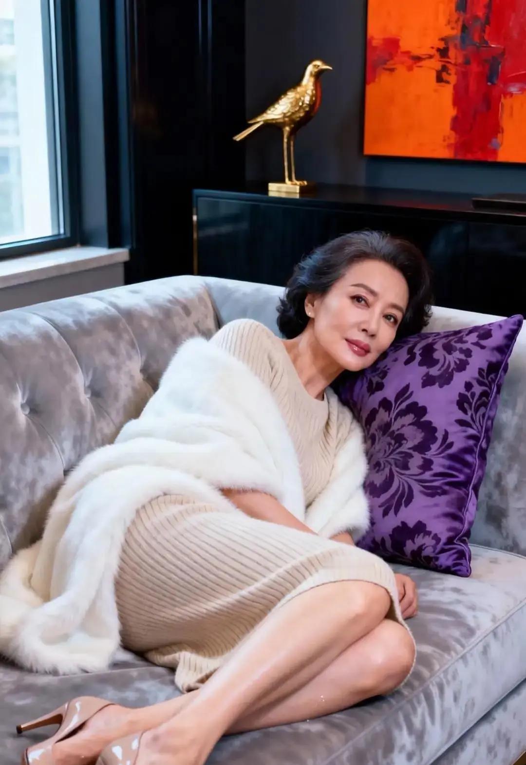 丝袜破了。就在巴黎红毯的正中央。裂口像一道闪电。外媒瞬间炸锅，“东方大嫂”