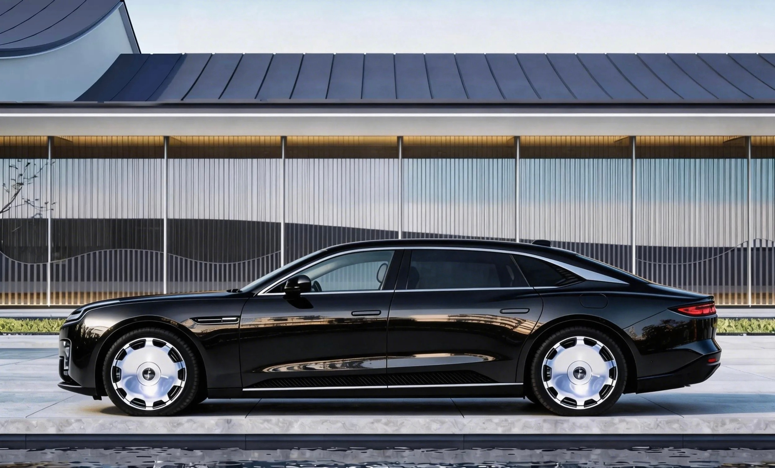 仰望旗舰轿车这假想图做的像回事