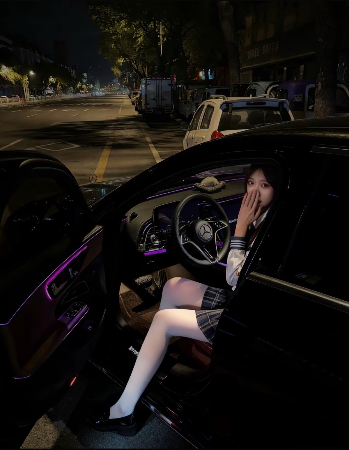 黑丝白丝都不如梅赛德斯​​​