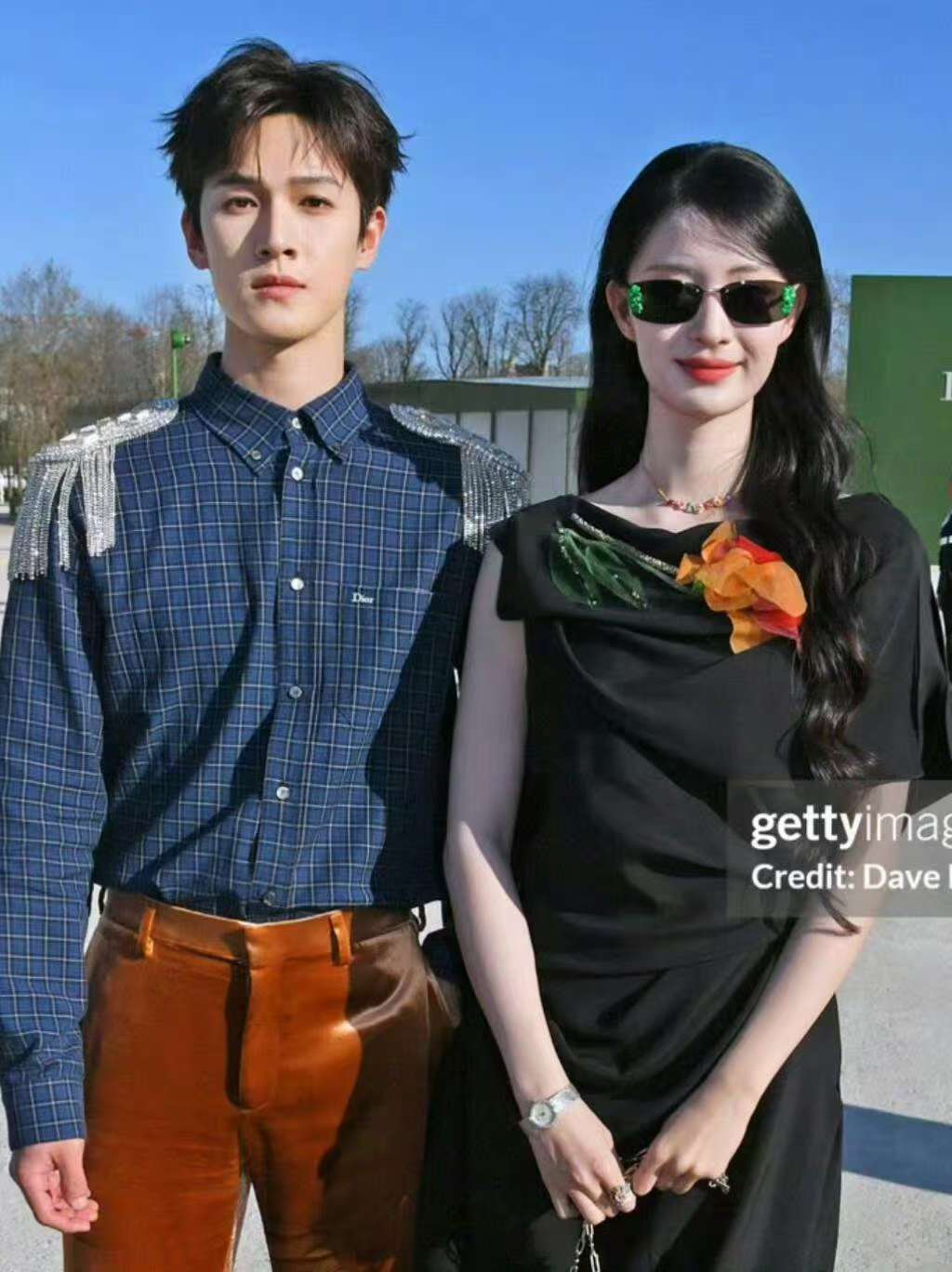 李昀锐王楚然同框生图王楚然李昀锐同框生图李昀锐王楚然同框生图，帅啊，好