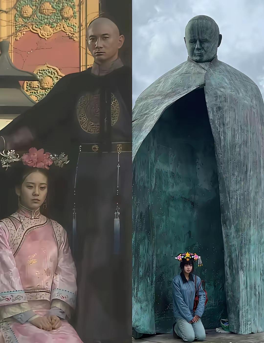 当年刘诗诗因戏被吴奇隆这个老油条骗到手，现在是肉眼可见的衰老，现在的她早已没了当