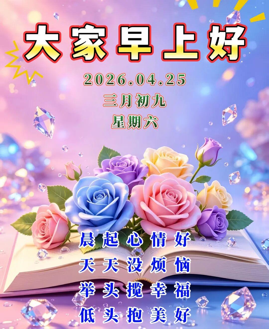 🍃祝福是风，友爱是帆，🌅快乐是水，健康是船，💐祝福的风吹着友爱的帆，💝快