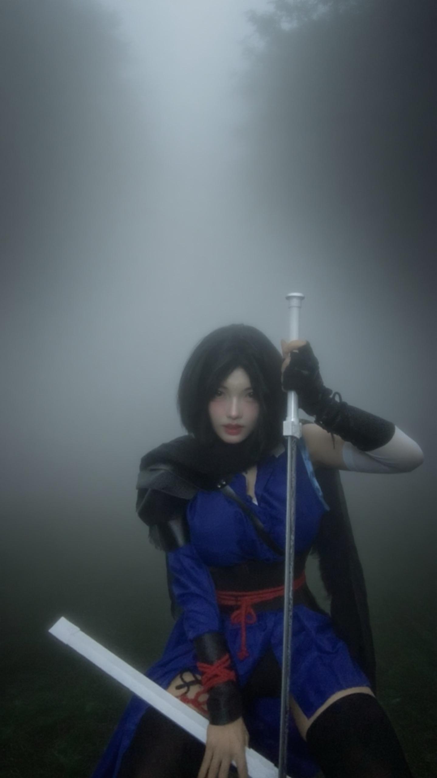 后期修图 cos 姬如雪 不良人