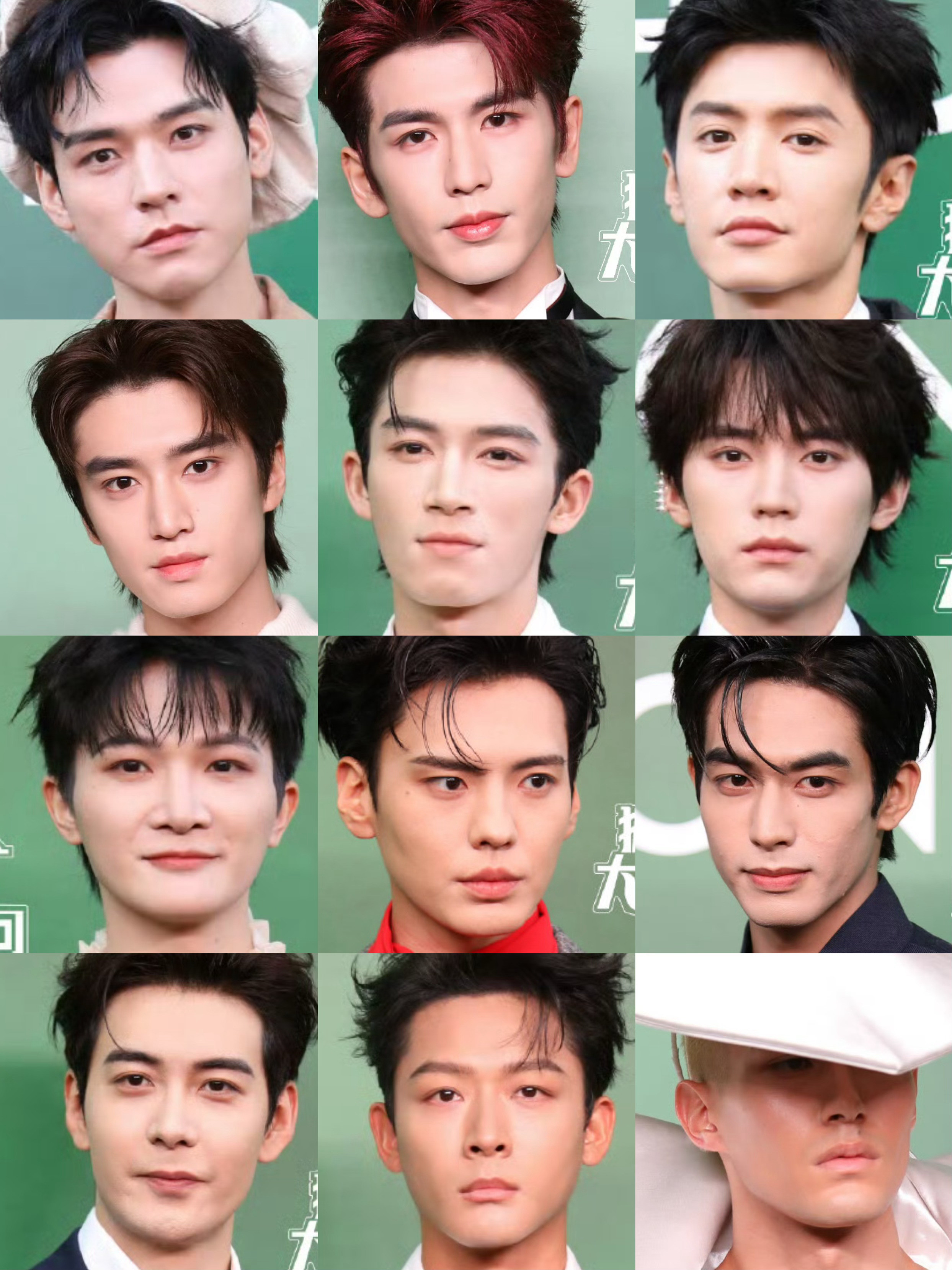 今晚VOGUE红毯男明星怼脸生图，你们直接说吧，谁扛住了镜头？​​​