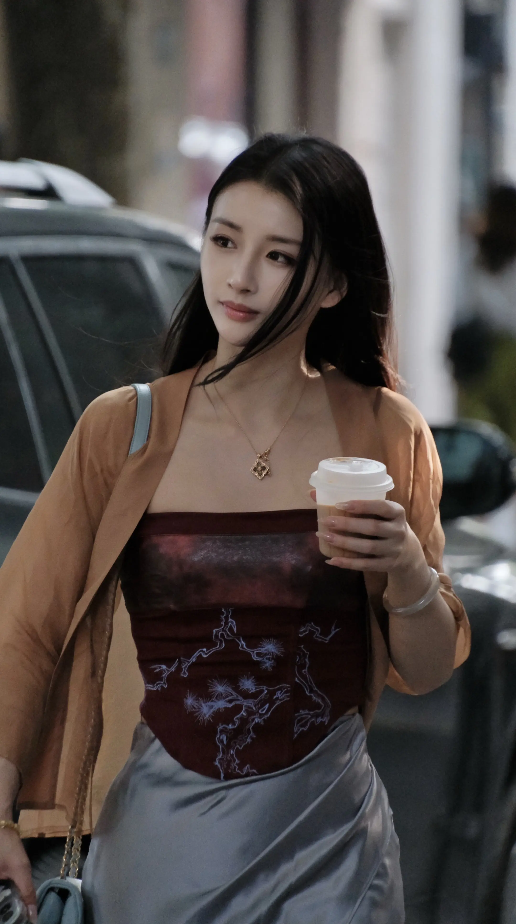 上海街拍。依然白月光归国！