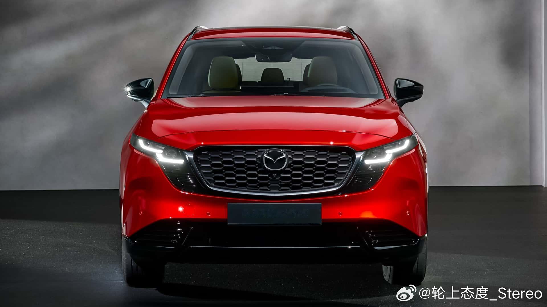 还在Go！新的马自达cx-5感觉这个进化方向和德国马有点像大灯造型竖了起来中网
