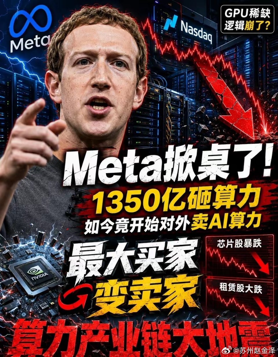 扎克伯格的Meta掀桌了！之前全球抢GPU抢到疯，Meta一年砸1350亿美