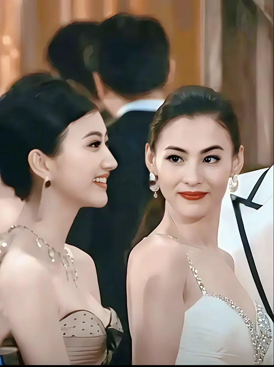 美到发光的景甜张柏芝的神颜，在人间富贵花面前也黯然失色​​​