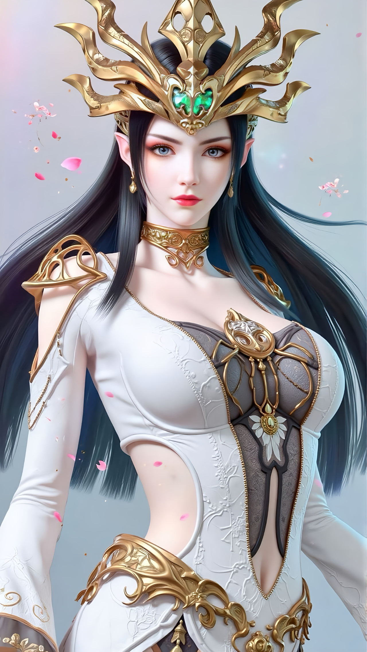 斗破苍穹美杜莎女王【精致美图】两种颜色的衣服，大家喜欢哪件？​​​