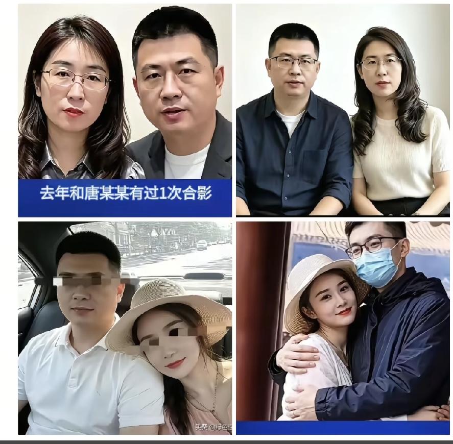 其实唐先生和朱女士还真的蛮有夫妻相的😍网友说：放一起就给人一种高知夫妻的相
