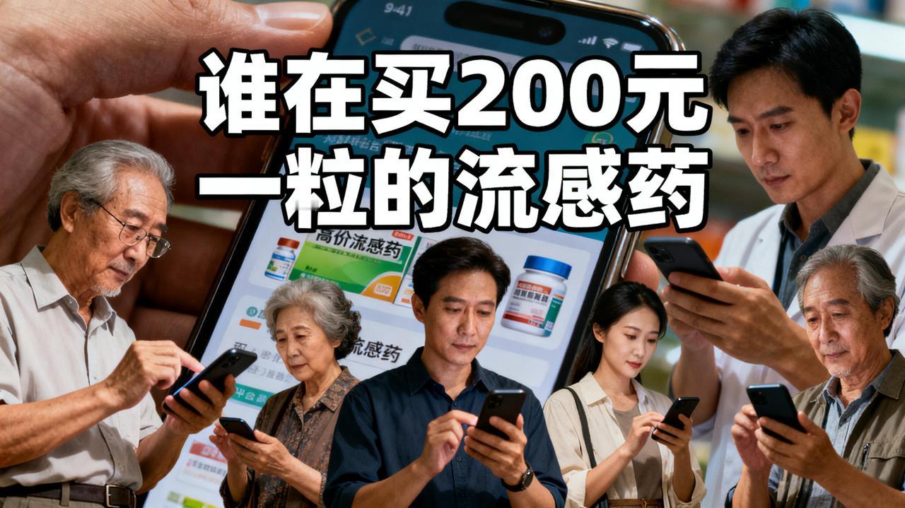 谁在买200元一粒的流感药，流感季新老药同台，2元到200元价差大。随着多款国产