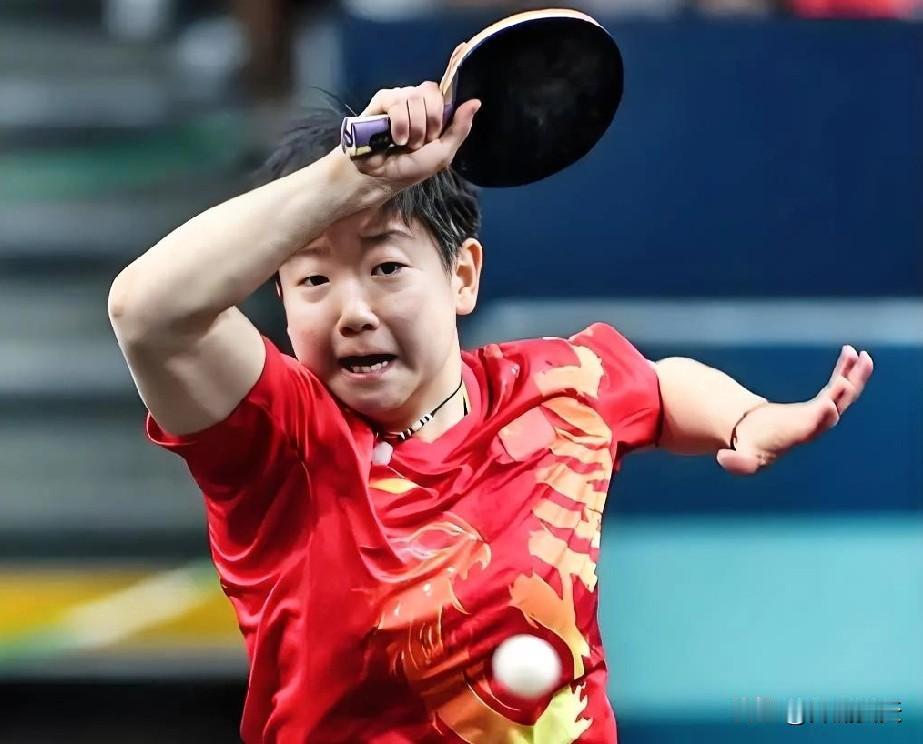 孙颖莎像一堵墙，挡住了进攻，但是也挡住了许多人的认知。就拿打削球这事来说，以前