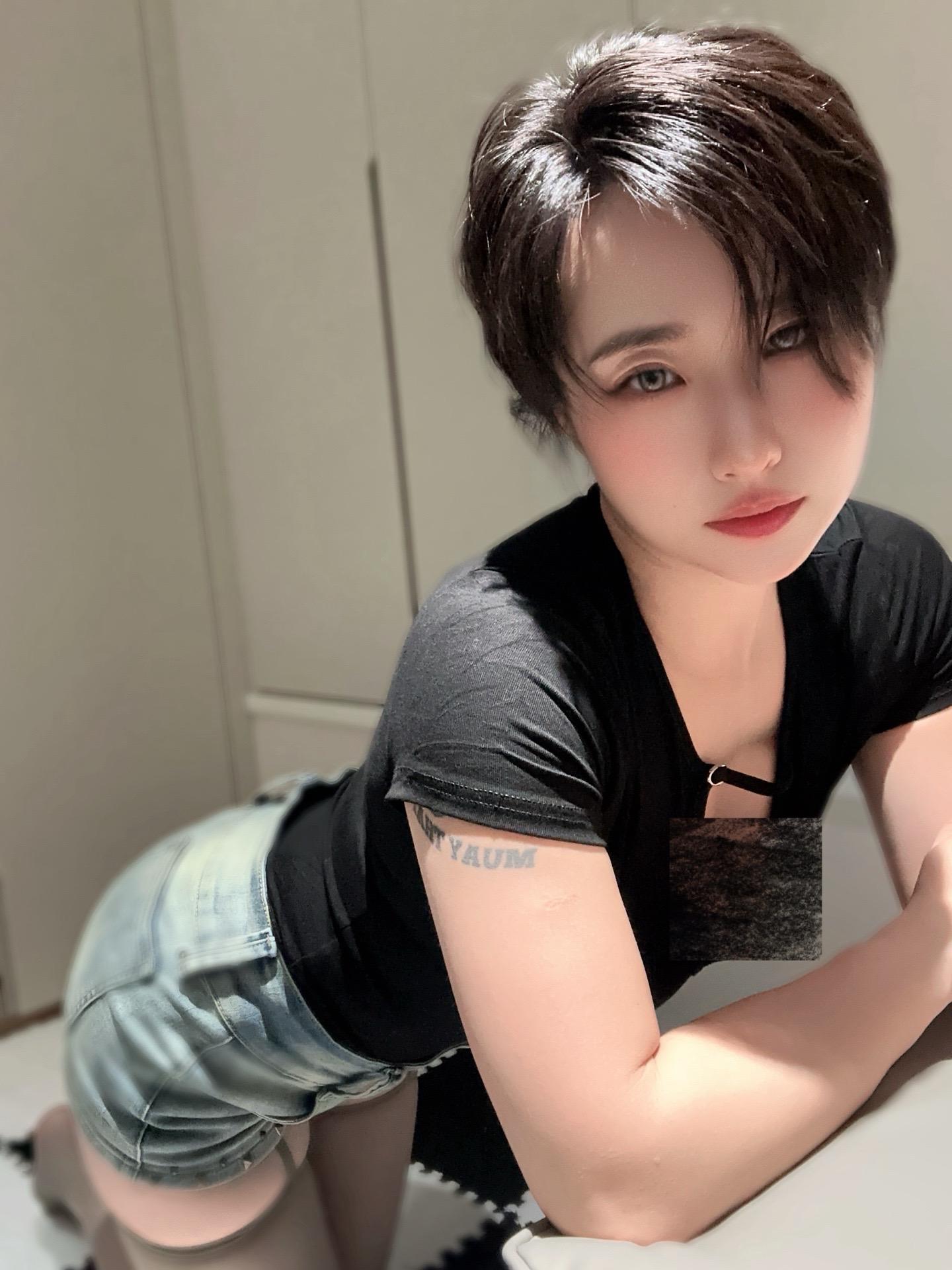 微胖女生 短发