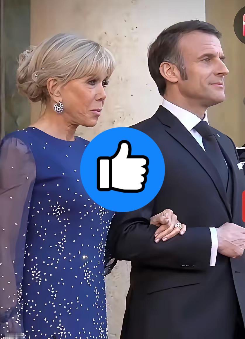 不得不承认，马克龙是真的娶到了灵魂伴侣！72岁的布丽吉特陪着马克龙四次访华，